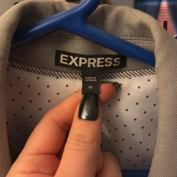 Gray Blazer by Express - Picture 2 of 2